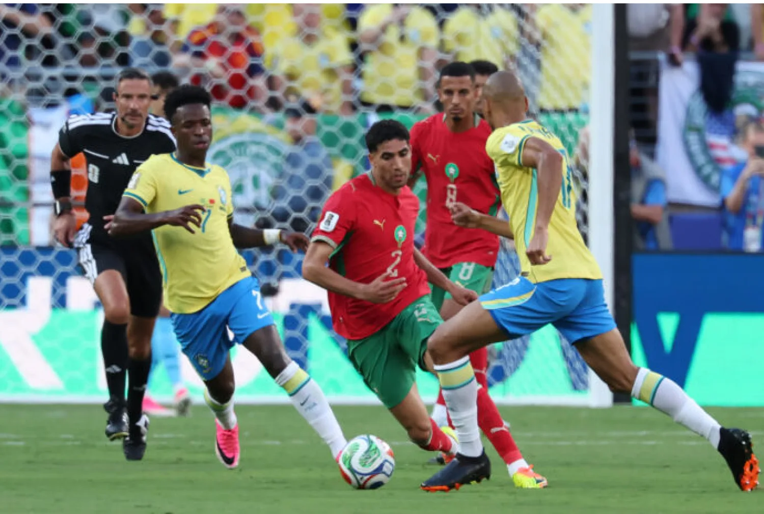 Un chispazo de Vinícius rescata a un gris Brasil en su debut mundialista ante Marruecos