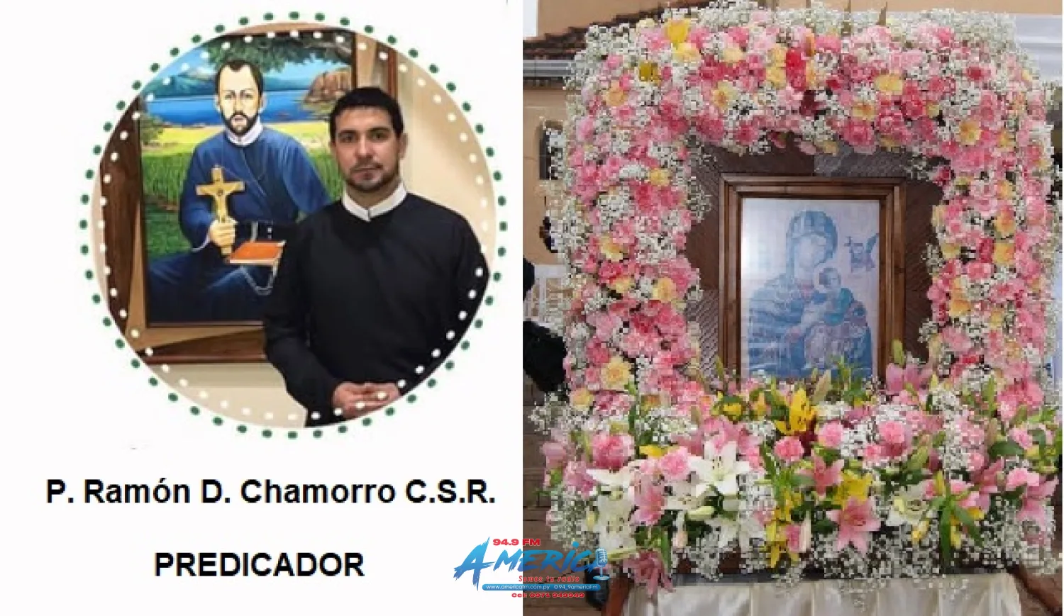 Pedro Juan Caballero se prepara para el Novenario de la Virgen del Perpetuo Socorro en su 81º aniversario como Santa Patrona