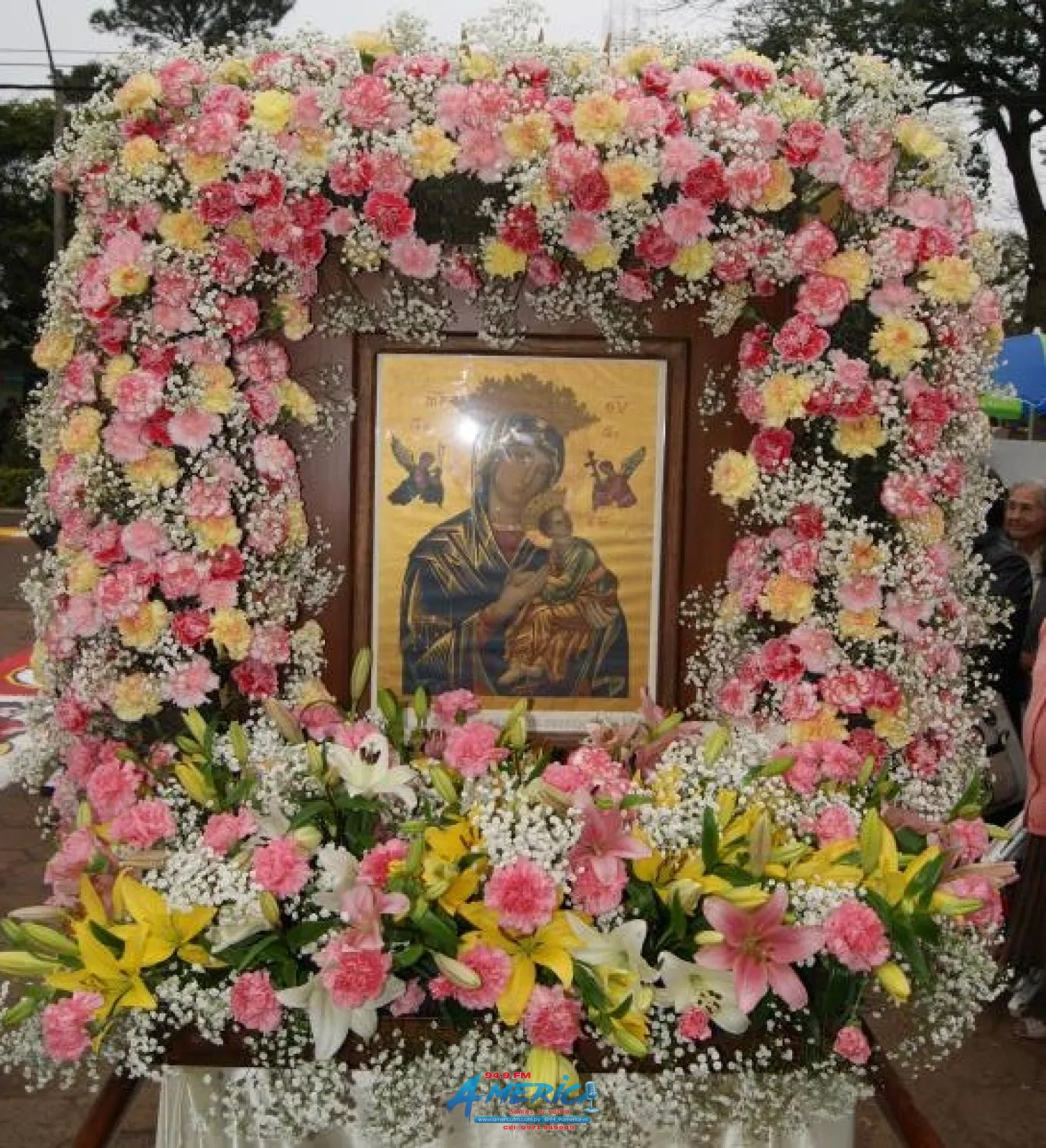Todo listo para la Celebración Eucarística y la tradicional Caravana de Fe