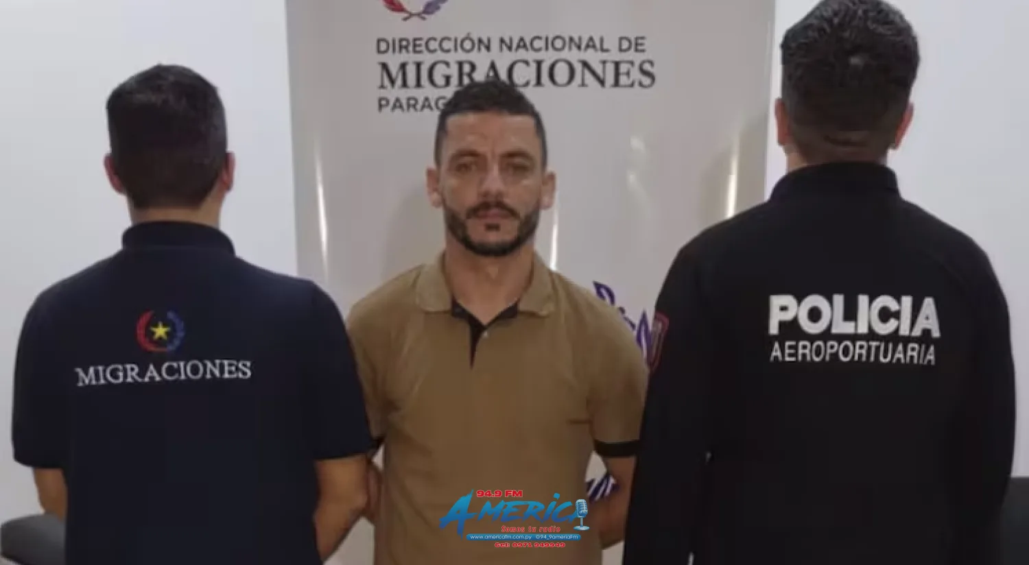 Caen dos prófugos brasileños con alerta internacional en el Aeropuerto Silvio Pettirossi