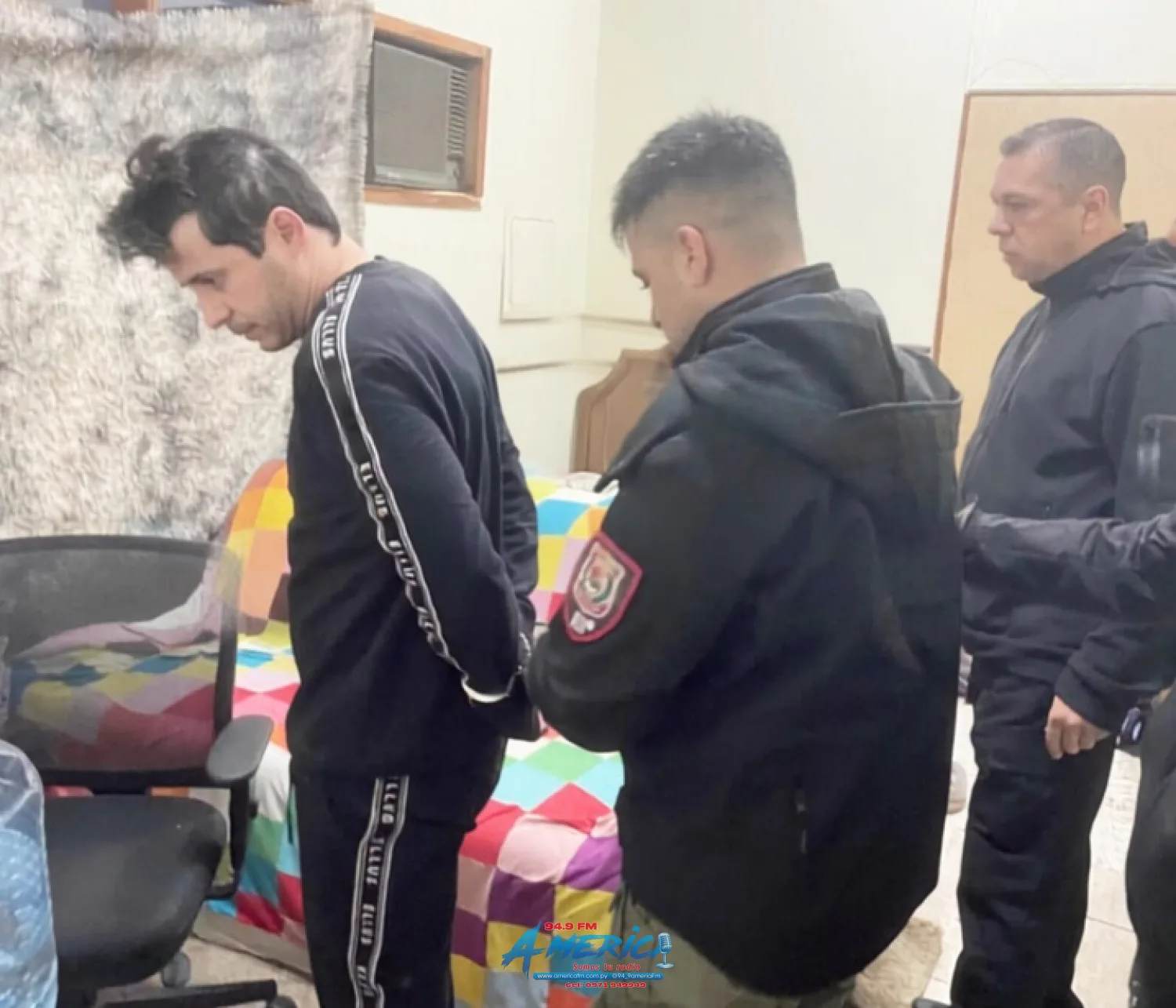 Durante allanamiento detienen a brasileño con orden de captura en su país