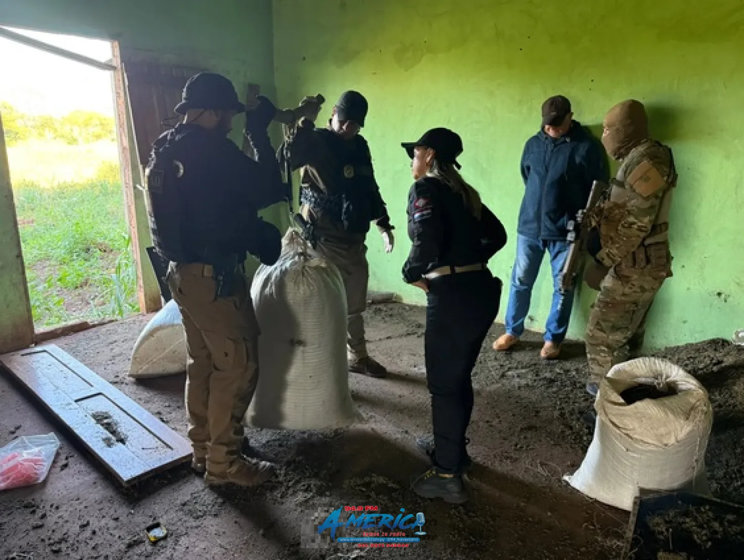 SENAD desmantela un megacentro de producción mecanizada de marihuana en Capitán Bado