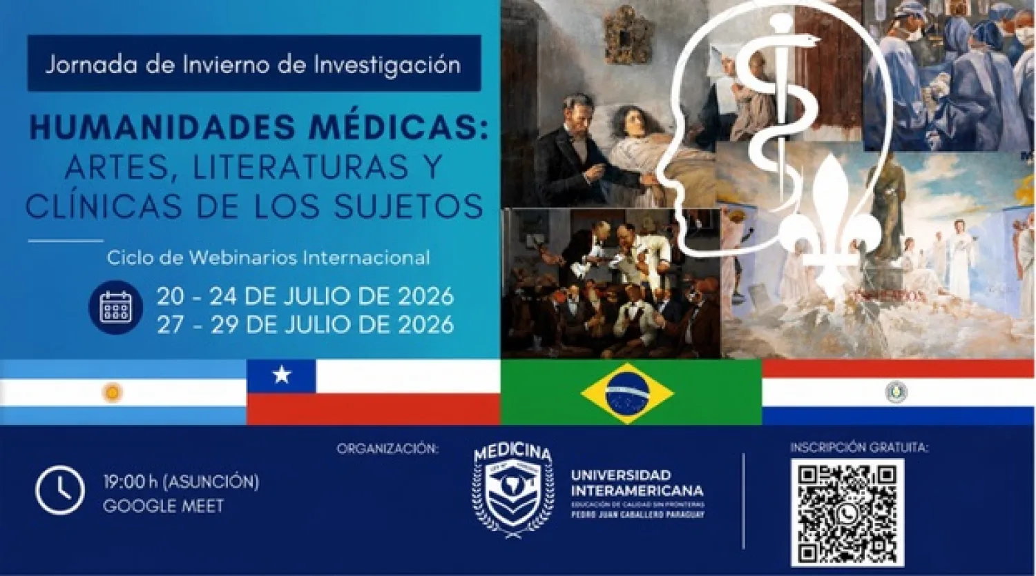 CONVERGENCIA INTERDISCIPLINARIA: Pedro Juan Caballero será sede de una prestigiosa jornada internacional sobre Humanidades Médicas