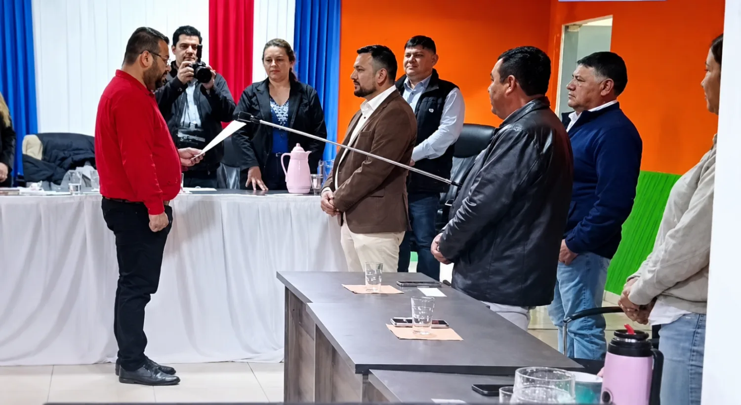 Ronald Lorenzo Riveros asume como intendente por unanimidad en Capitán Bado