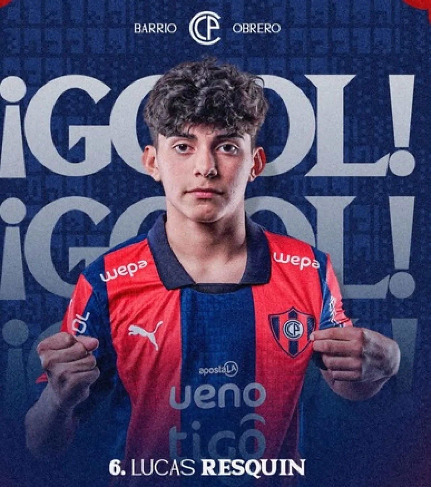 DE LAS FORMATIVAS DE AMAMBAY A LA CAPITAL: El pedrojuanino Lucas Resquín Soto brilla como figura en la Sub 16 de Cerro Porteño