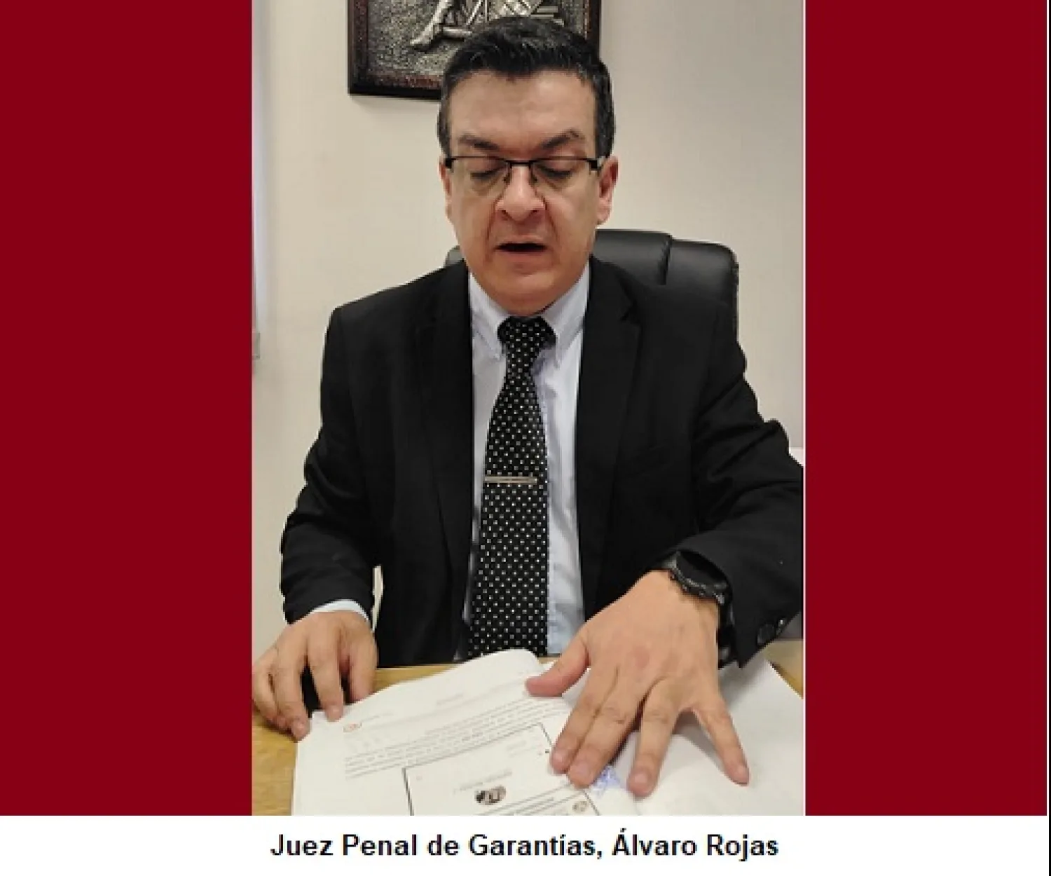Caso amenaza a Aníbal Gómez: Juez revela llamativo ofrecimiento de armas en celular de imputado