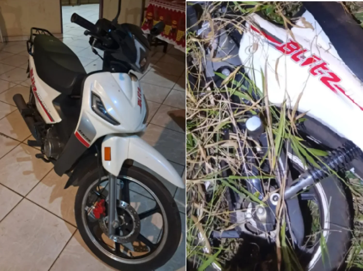 Recuperan moto robada en Ponta Porã