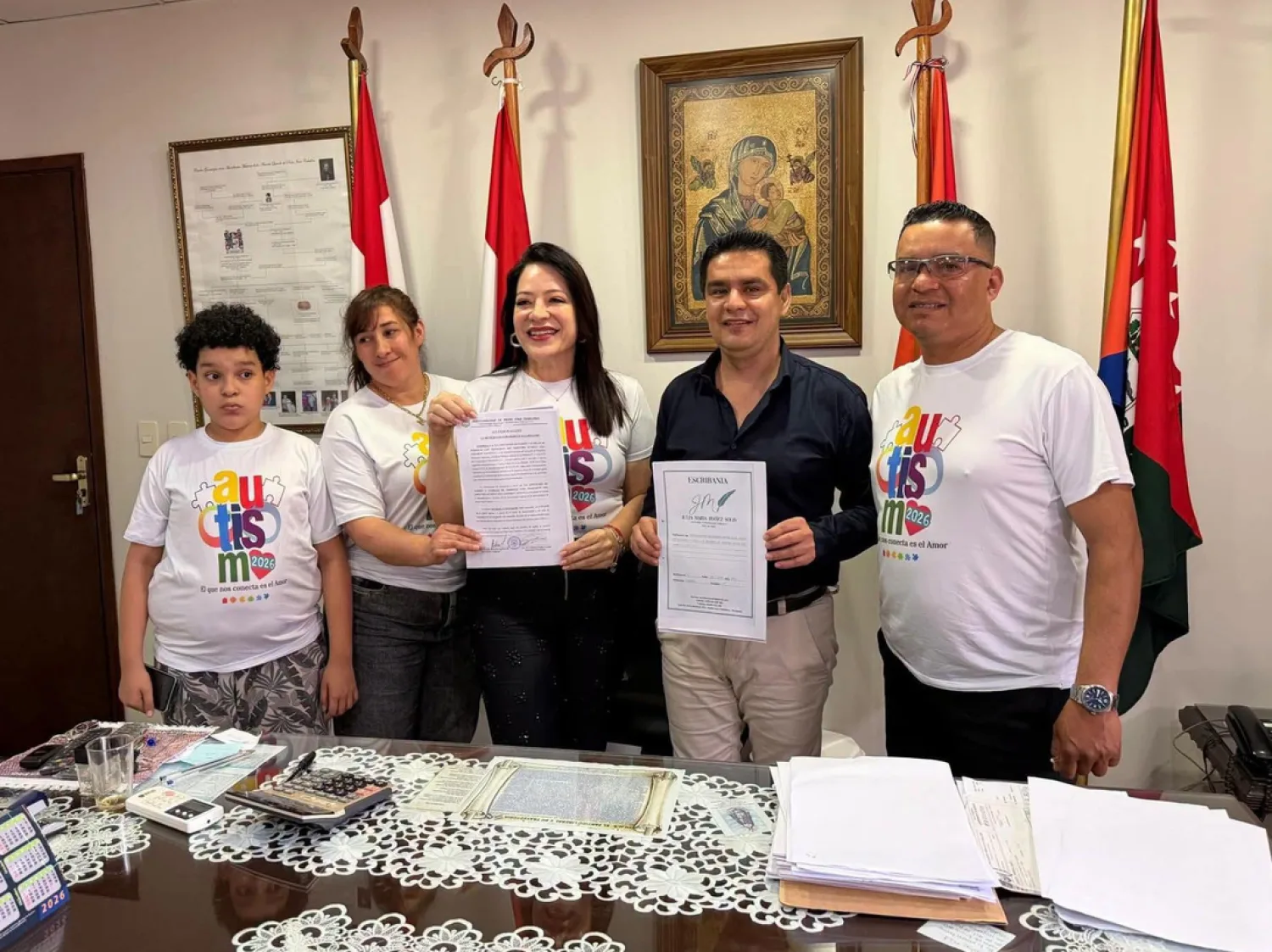 Municipalidad de Pedro Juan Caballero autoriza ocupación de terreno a favor de la Asociación TEA Amambay