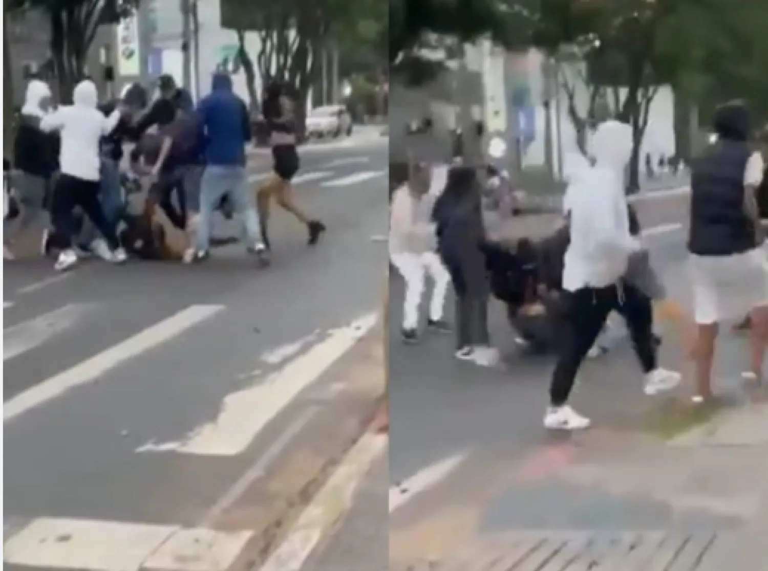 Violenta agresión en el barrio Obrero: Menor de edad fue atacada por una turba en la vía pública