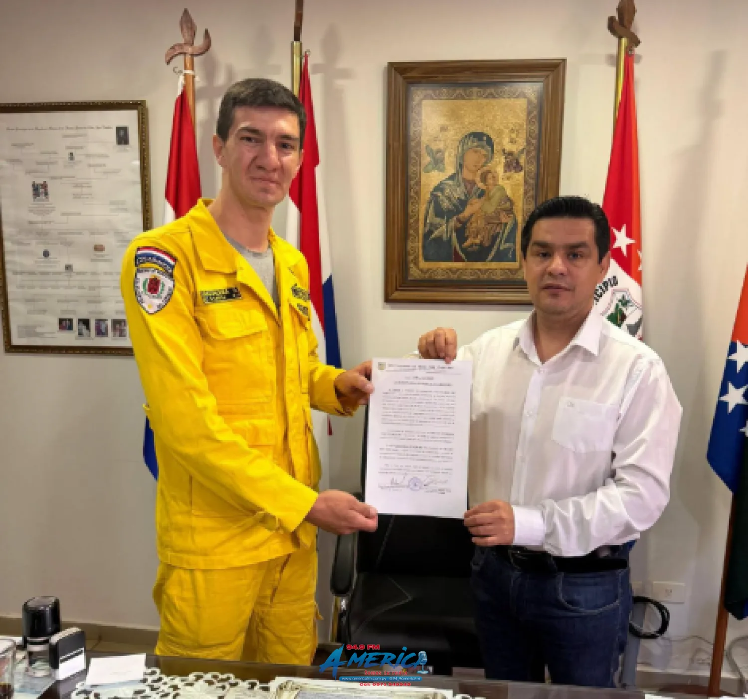 Municipalidad autoriza ocupación de terreno a favor del Cuerpo de Bomberos Voluntarios