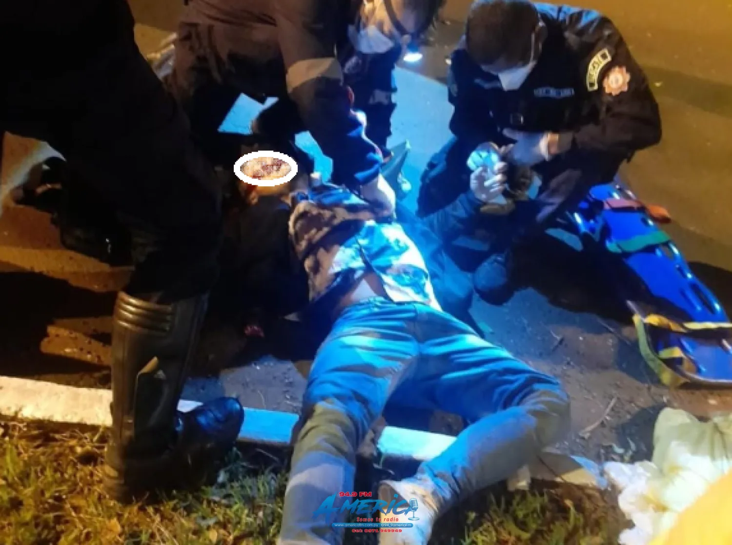 Trágico accidente de tránsito deja un fallecido en el centro de Pedro Juan Caballero