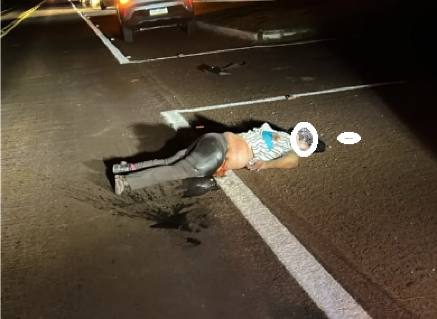 Mujer muere en la BR-463 y el conductor se da a la fuga