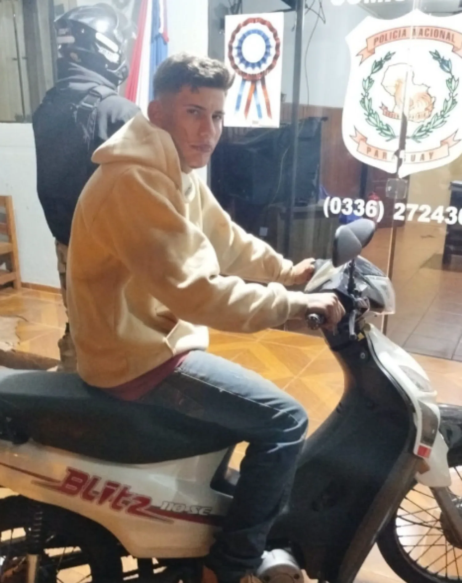 Persecución del Grupo Puma culmina con un joven detenido y una motocicleta robada recuperada