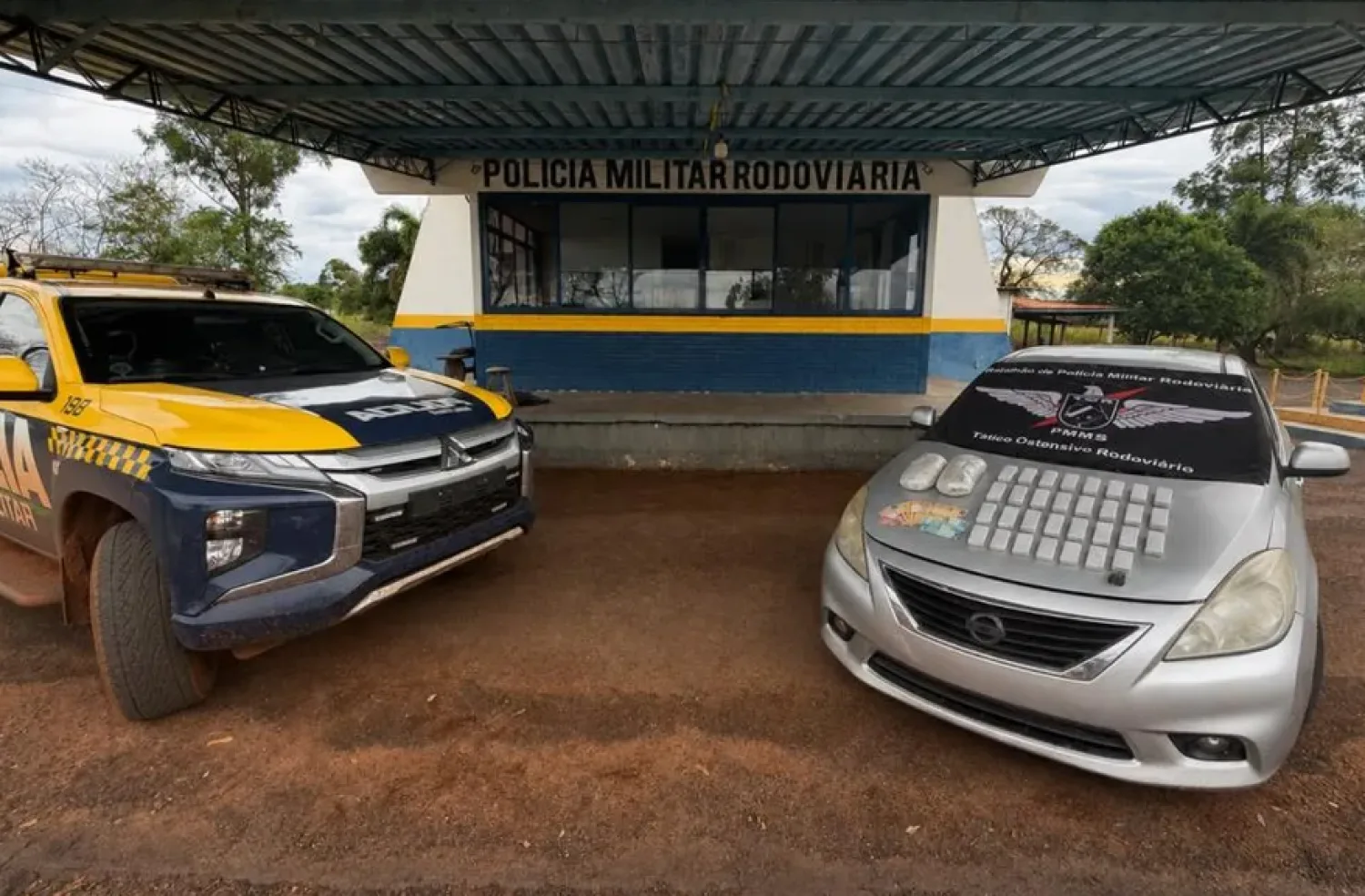 Policía brasileña incauta en Amambai droga de alto valor adquirida en la frontera con Paraguay