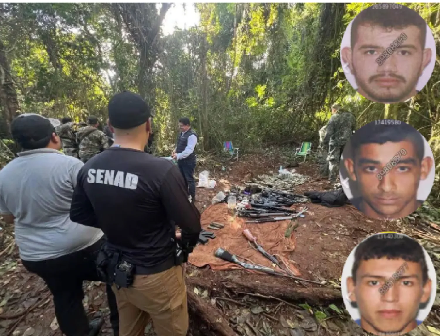 Identifican a los tres abatidos en enfrentamiento con la FTC en Canindeyú: Uno era cuñado de "Macho"