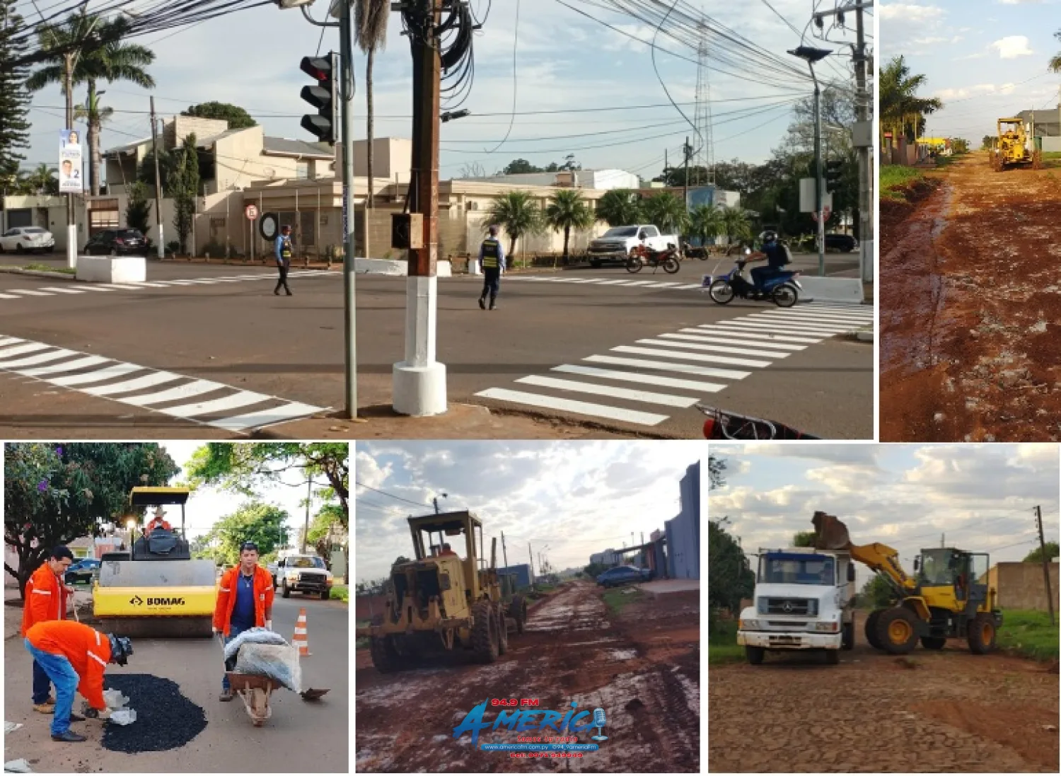 Obras son amores: La gestión de Ever Ramón Salinas transforma el rostro urbano de Pedro Juan Caballero