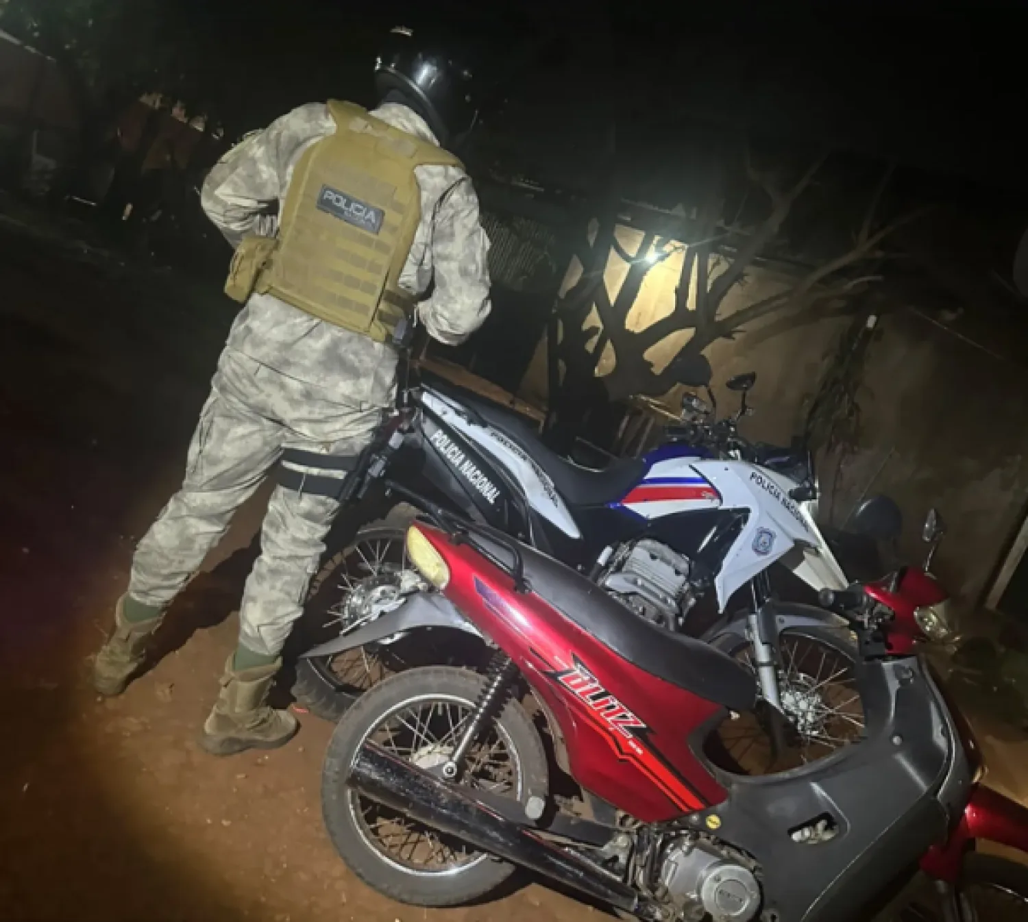 Grupo Puma recupera moto robada tras persecución cinematográfica en el Asentamiento 30 de Enero
