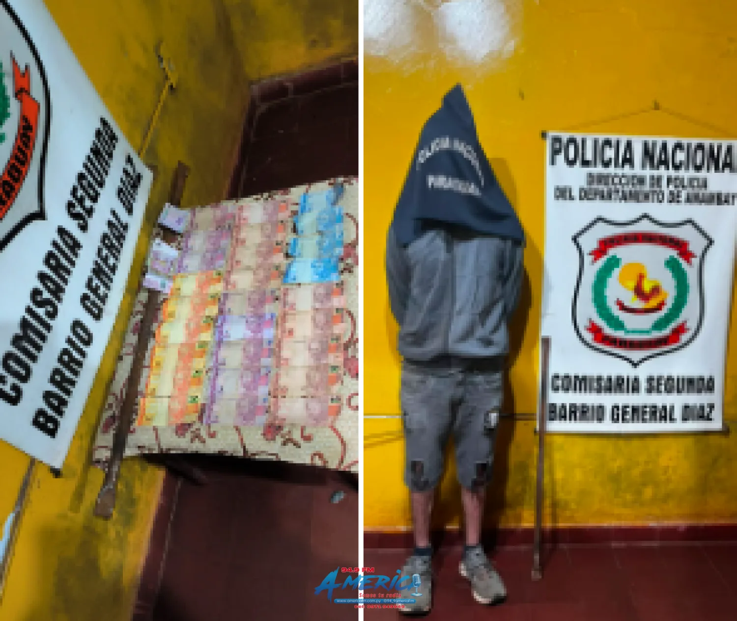 Aprehenden a presunto autor de hurto agravado con frondosos antecedentes