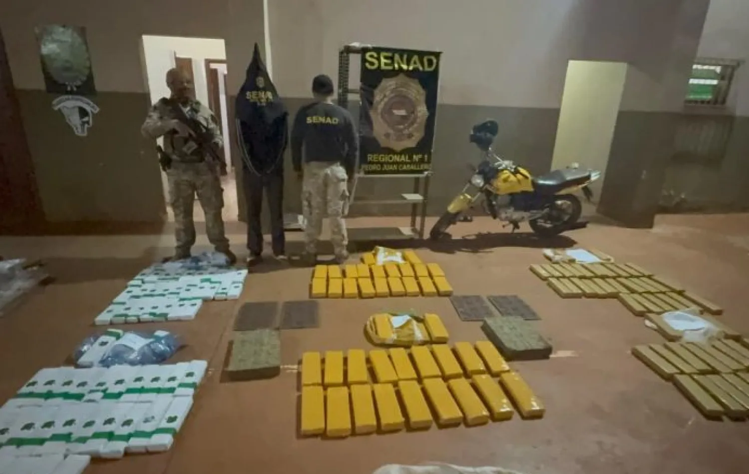 Golpe al narcotráfico en Capitán Bado: destruyen campamentos, incautan más de 5 toneladas de marihuana y rescatan a menor explotado