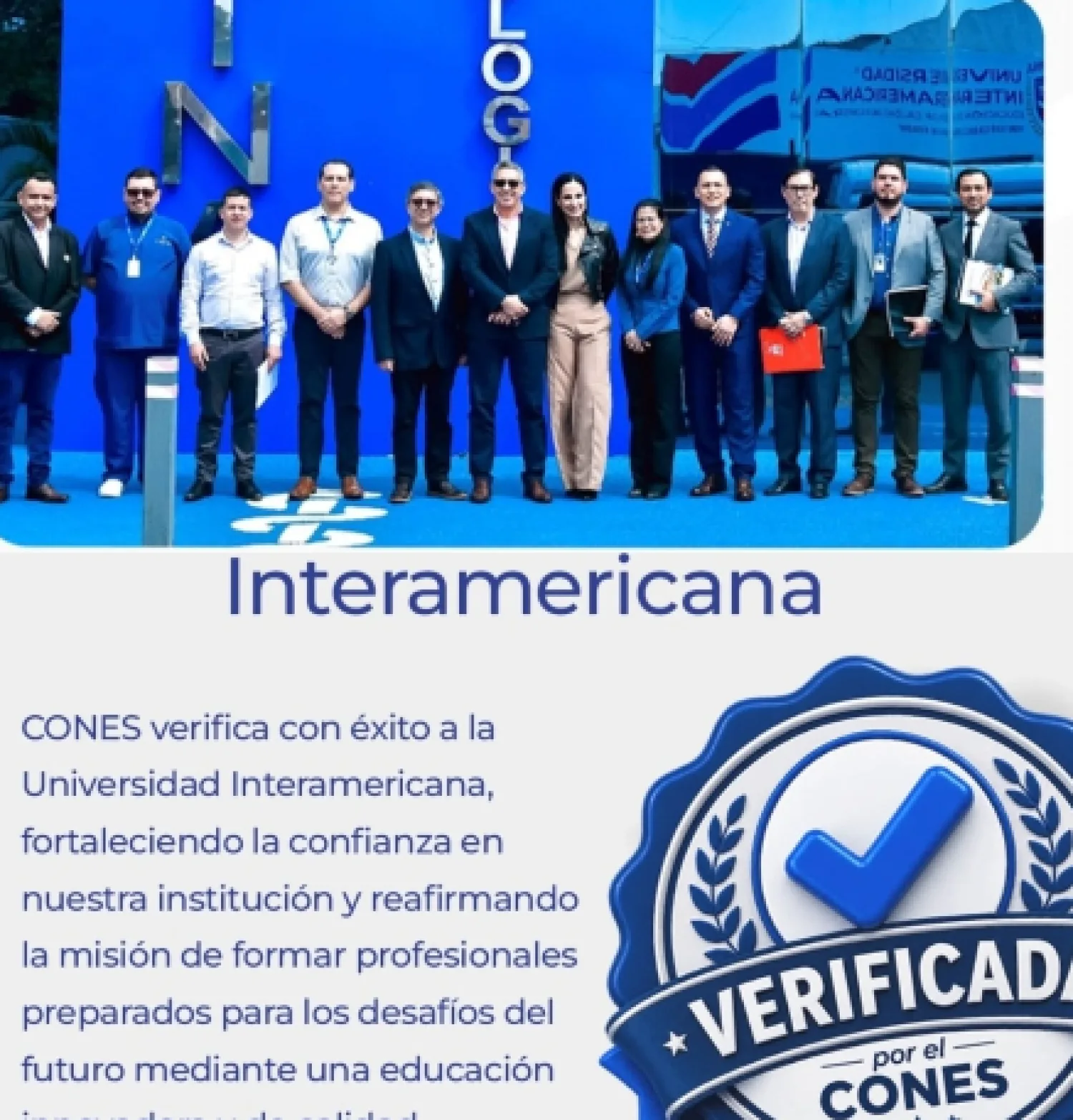 Universidad Interamericana recibe evaluación del CONES y refuerza su compromiso con la excelencia en la formación médica