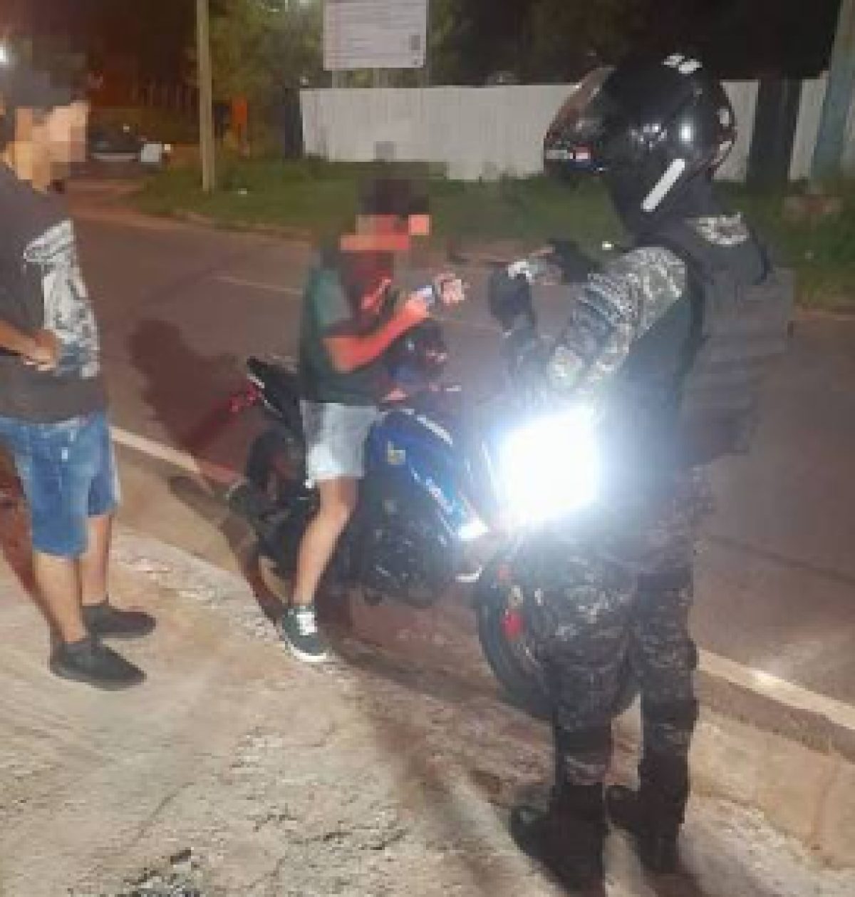 Las motocicletas marcan la jornada policial: Recuperan biciclo hurtado y aprehenden a motociclista por exposición al peligro