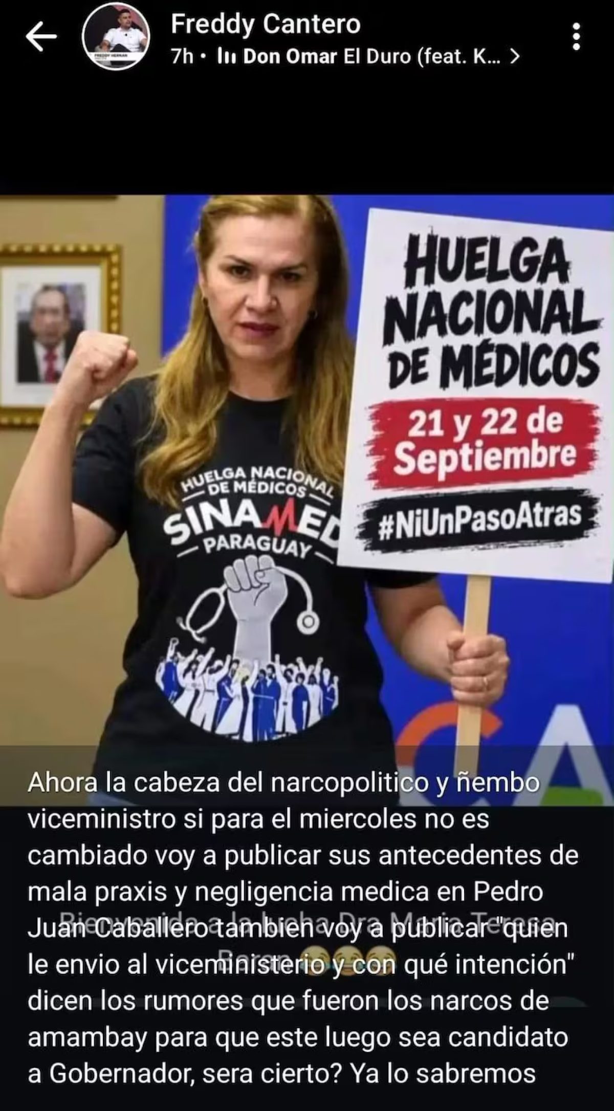 Prensa capitalina tergiversa incidente y condena la legítima reacción del Dr. Saúl Recalde tras agravios en redes sociales