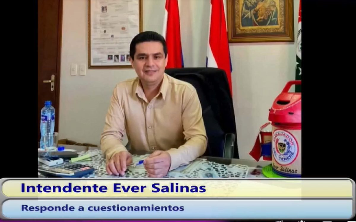 Intendente Ever Salinas responde con dureza a pedido de informe de la concejal Carolina Yunis