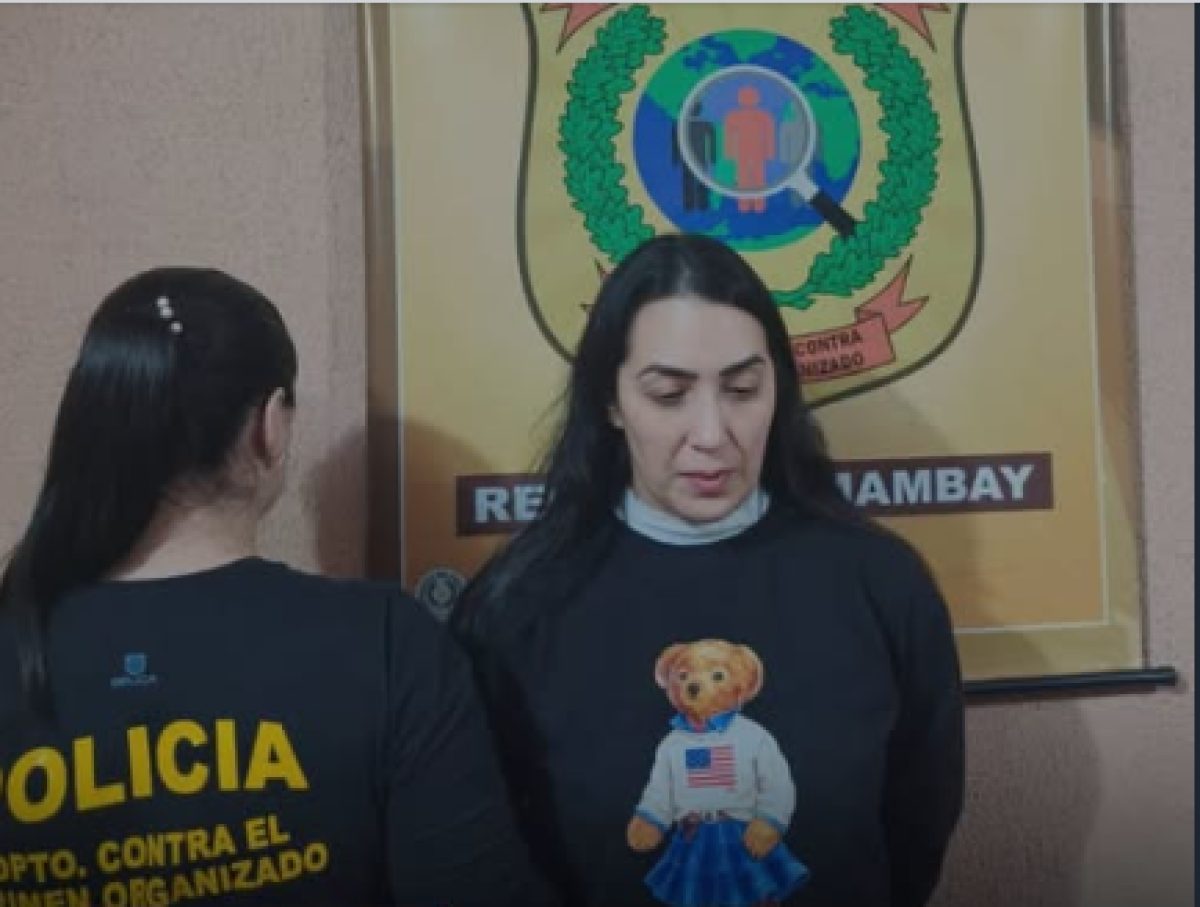 Detienen en Amambay a Helga Solís Gómez, sobrina del fallecido diputado "Lalo" Gomes