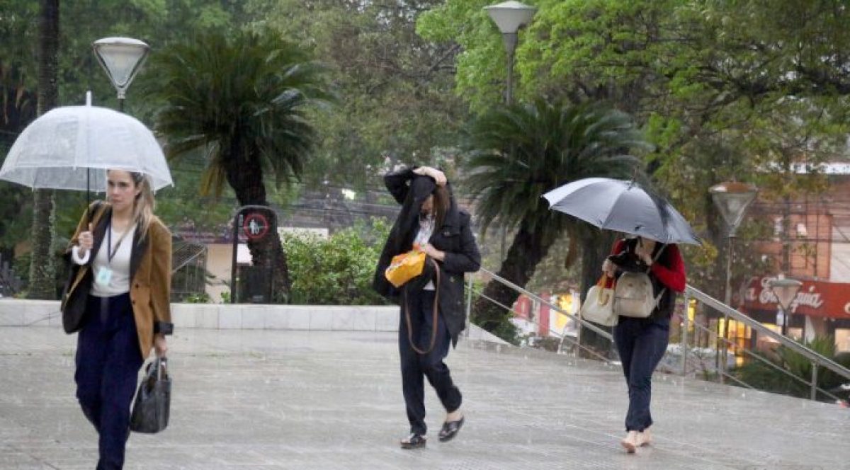 Pronóstico del tiempo: Jornada inestable con lluvias y tormentas en gran parte del país