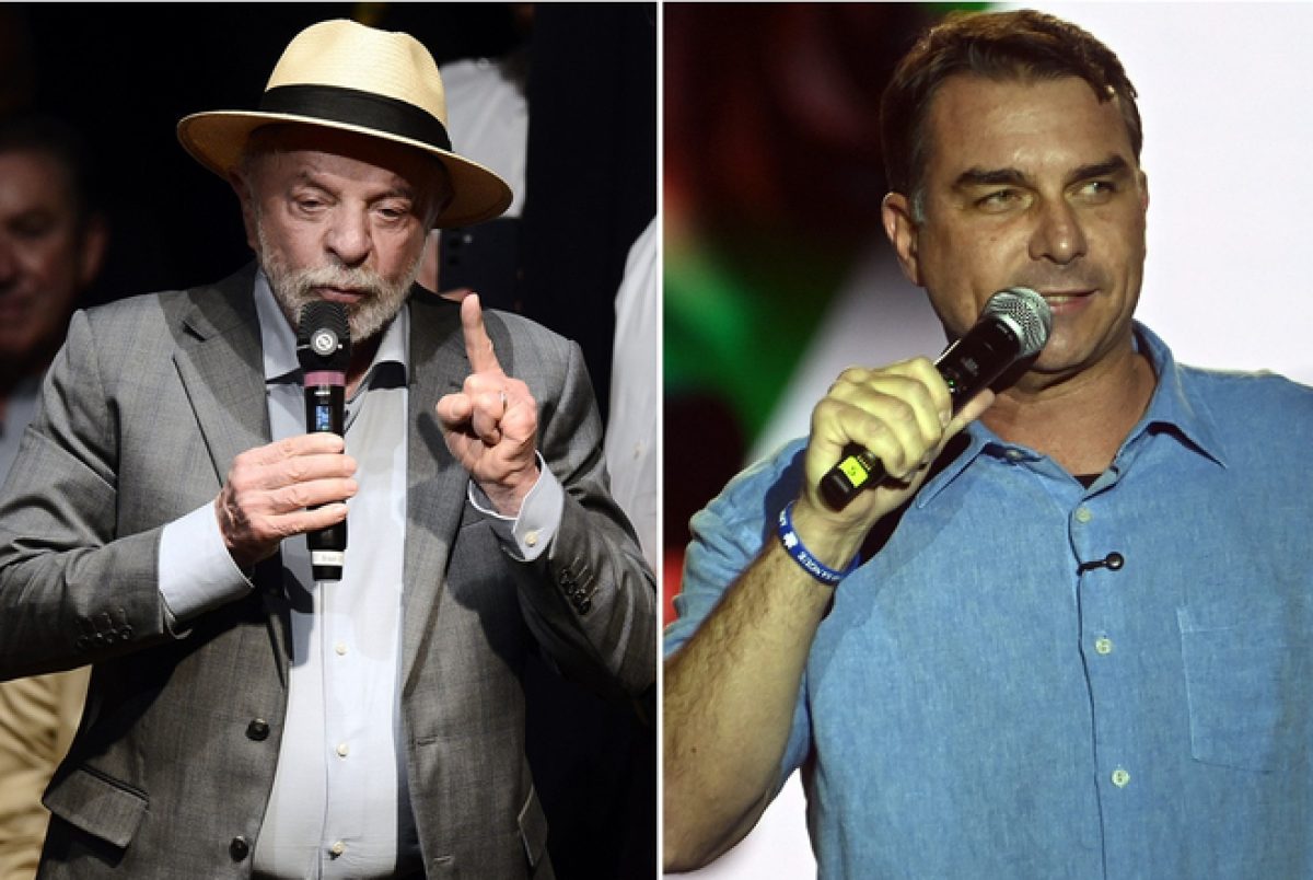 Flávio Bolsonaro y Lula crecen en intención de voto en el Distrito Federal de Brasil