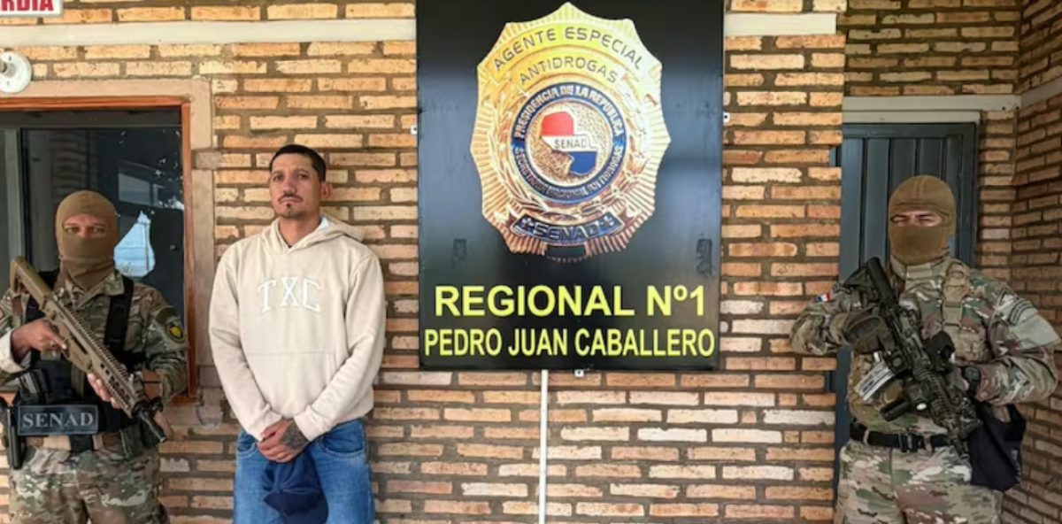 Cae en Capitán Bado el peligroso narco brasileño "Careca", buscado para cumplir condena de más de 40 años