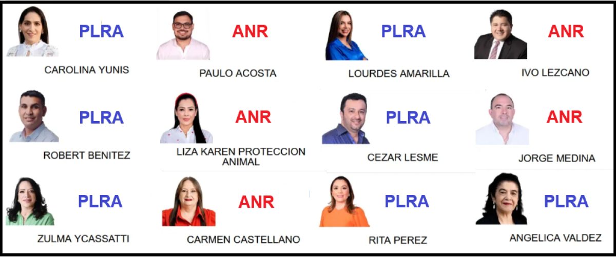 Nueva conformación de la Junta Municipal de Pedro Juan Caballero
