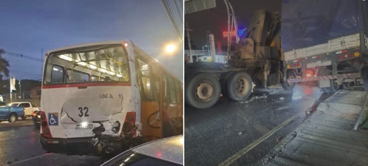 Trágico accidente en cadena en Tres Bocas deja tres fallecidos y 16 heridos