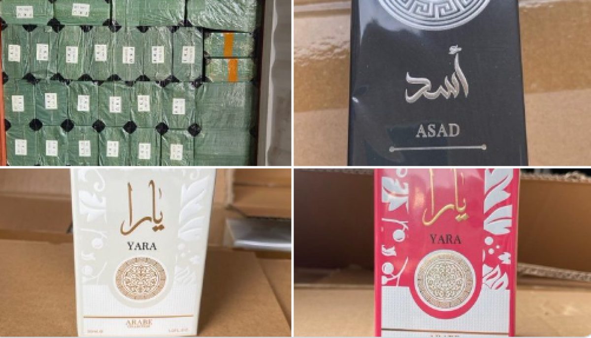 Incautan en Uruguay un cargamento de perfumes falsificados por USD 800.000 con destino a Ciudad del Este