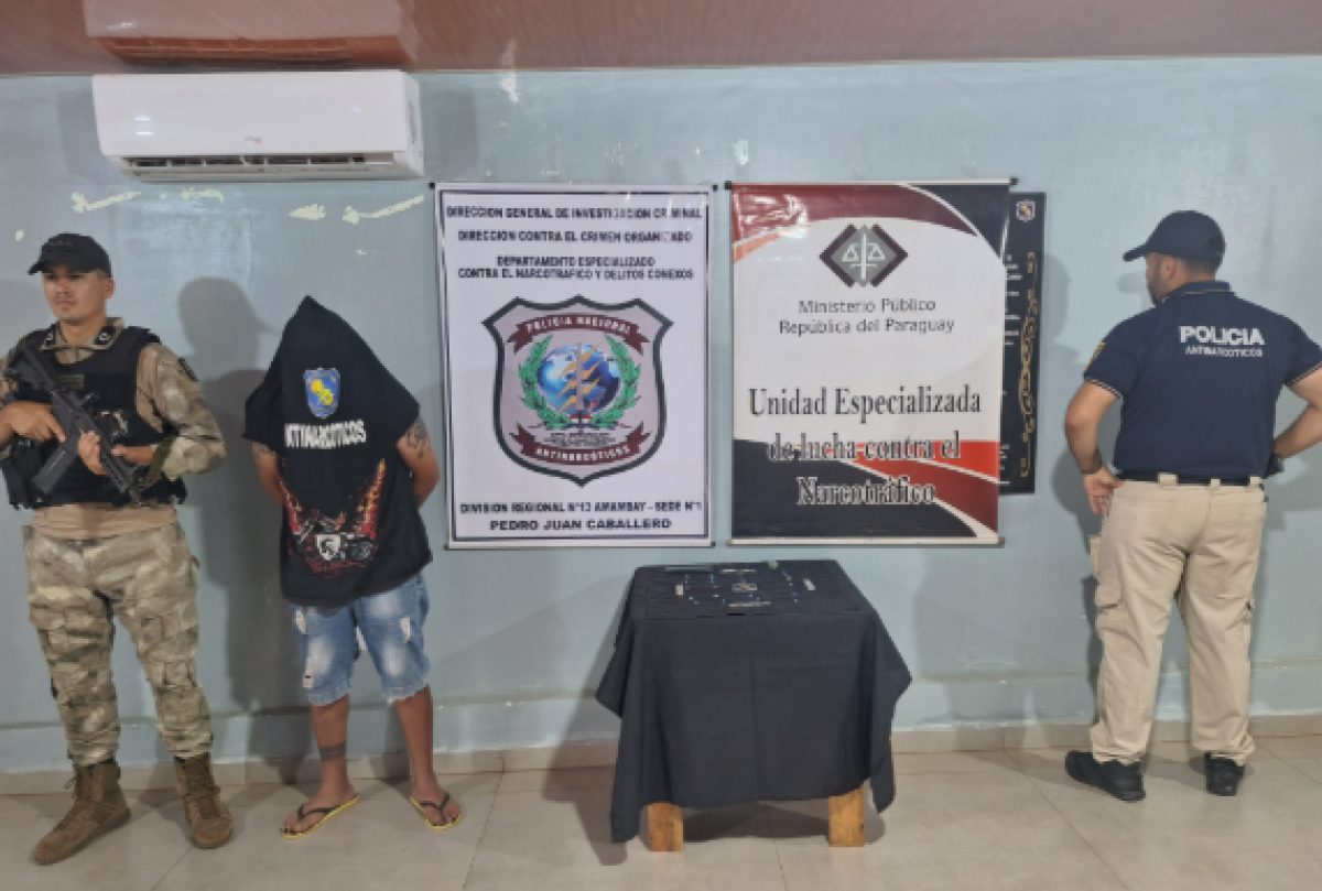 operativo "sumar": Detienen a sospechoso e incautan drogas en el barrio San Juan Neumann