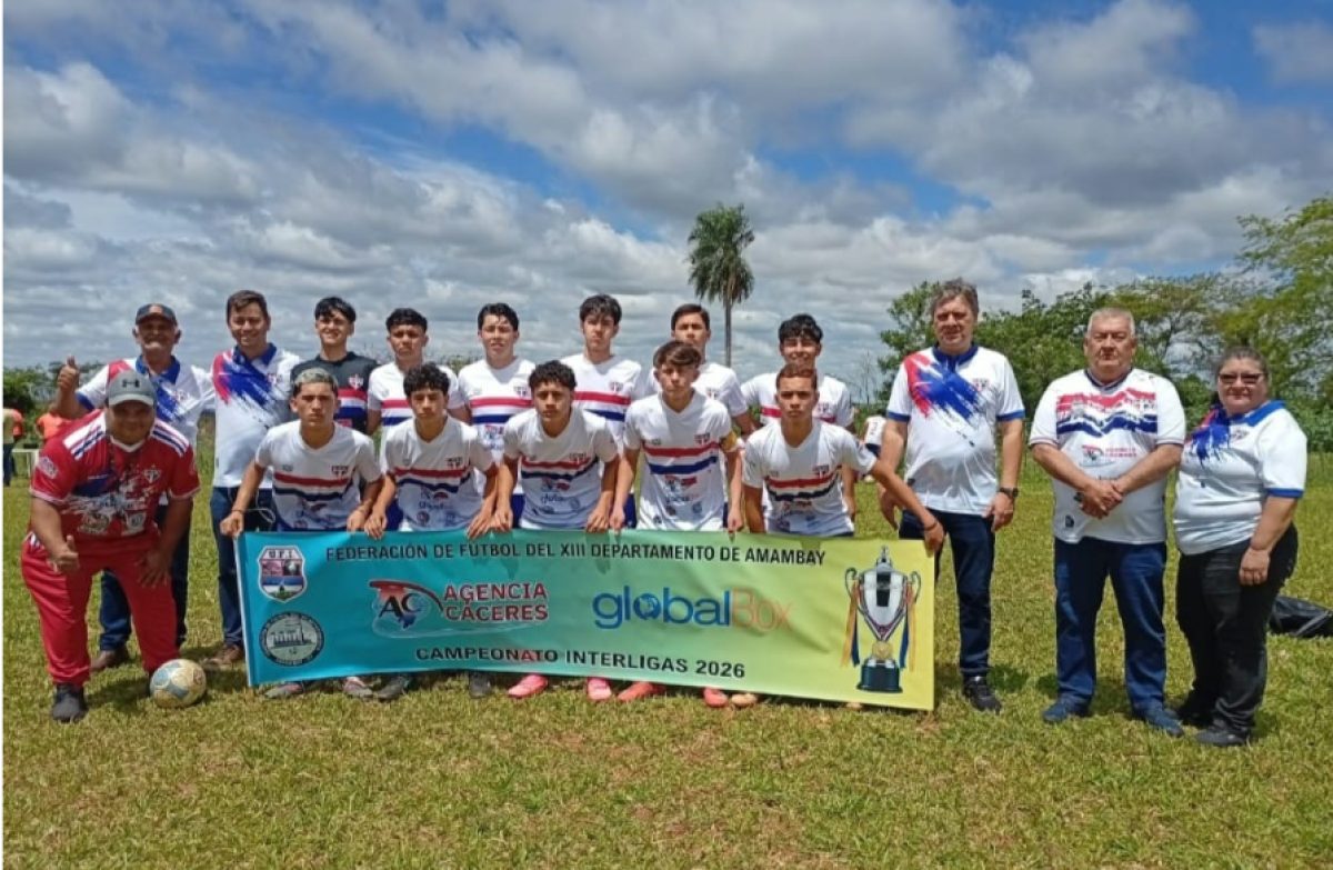 Campeones de Interligas: Los históricos "Chicos de Oro" de Amambay apuntan ahora a la gloria en la categoría Sub 16